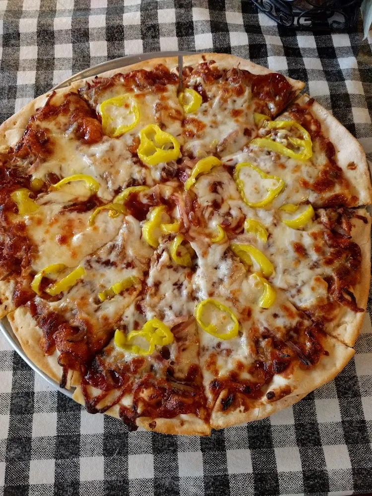 BBQ Pulled Pork Pizza