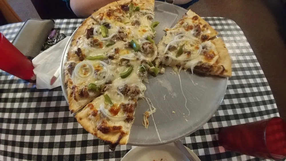 Cheesesteak Pizza